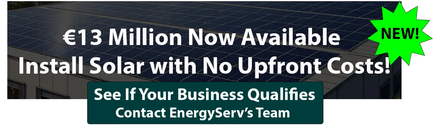 13 million Euros are now available. Install Solar with No Upfront Costs!