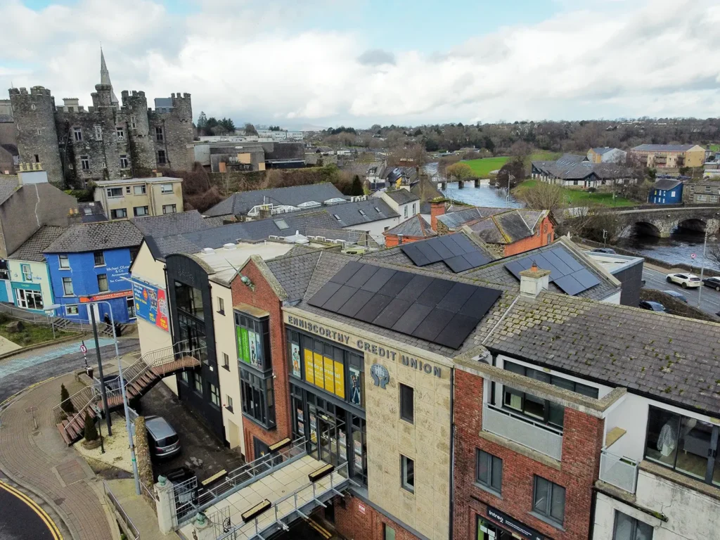 Credit Union Enniscorthy, Ireland Solar Installation