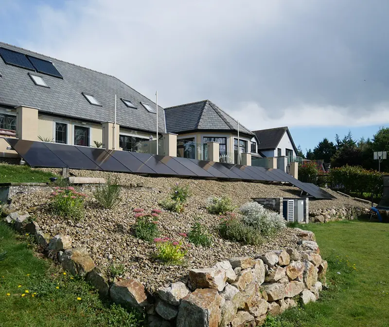Ground-mounted solar panels Ireland