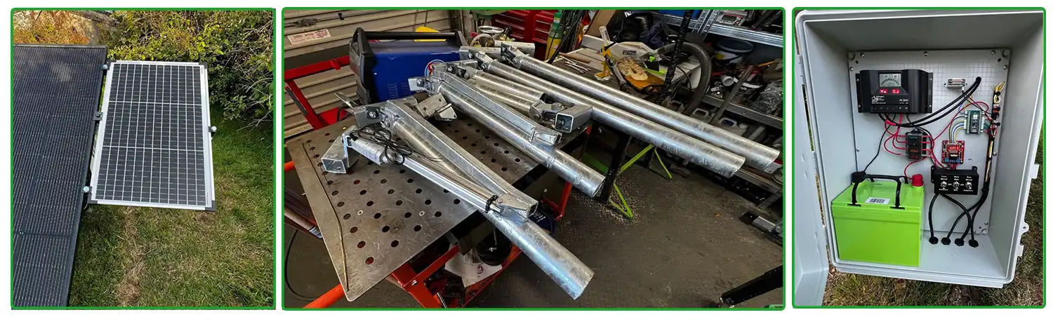 Customer Spotlight: Marcus Tuck’s Solar Tracking System